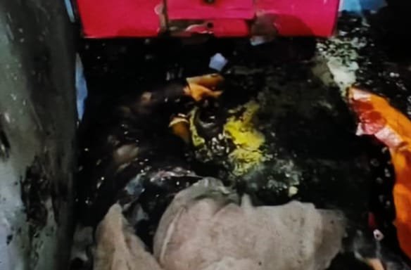 नालंदा में दहेज के लिए विवाहिता की हत्या, अधजली हालत में शव बरामद