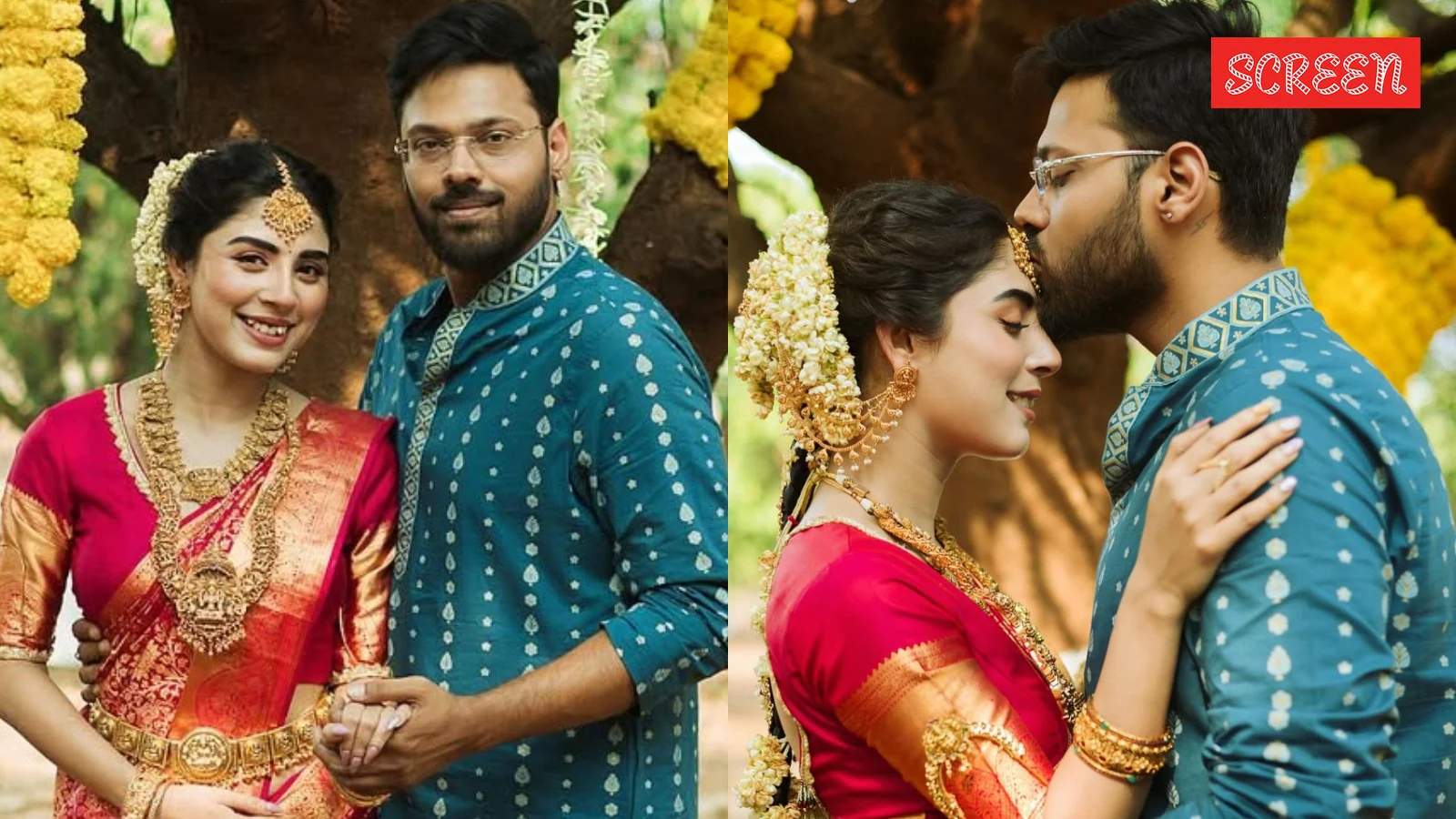 “अनुपमा की राही अद्रिजा रॉय ने विग्नेश अय्यर के साथ साउथ इंडियन सेरेमनी में सगाई की;